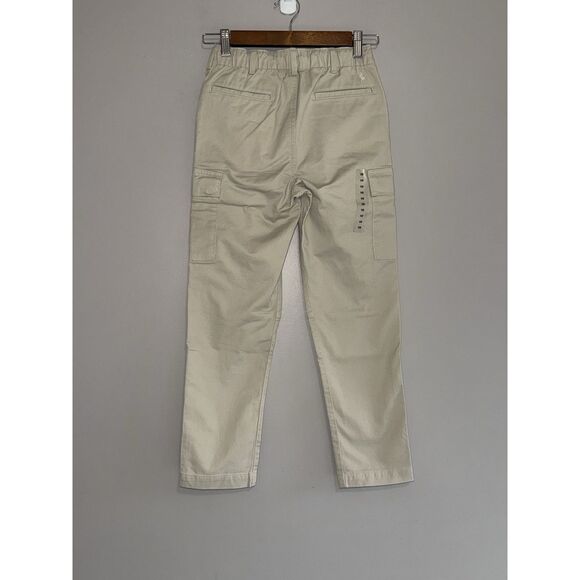 Ralph Lauren Boys 10 Chino Dress Pants Stretch Cargo Khaki Elastic Drawstring - Picture 8 of 16